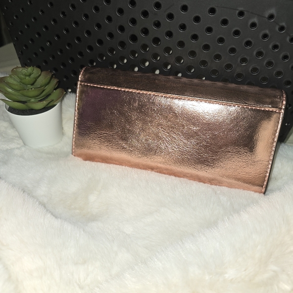 NWT Michael Kors Jet Set Trvl Lrg Logo envelope Continental wallet, Primrose - Picture 2 of 11